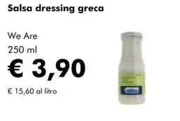 NaturaSì Salsa dressing greca We Are offerta