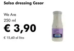 NaturaSì Salsa dressing Cesar We Are offerta