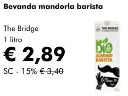 NaturaSì Bevanda mandorla barista The Bridge offerta