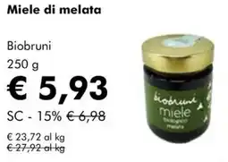 NaturaSì Miele di melata Biobruni offerta