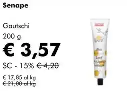 NaturaSì Senape Gautschi offerta