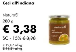 NaturaSì Ceci all'indiana NaturaSì offerta