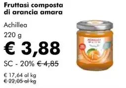 NaturaSì Fruttasì composta di arancia amara Achillea offerta
