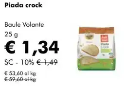 NaturaSì Piada crock Baule Volante offerta