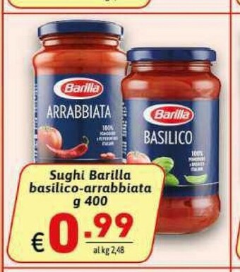 Ipercarni Sughi per pasta offerta