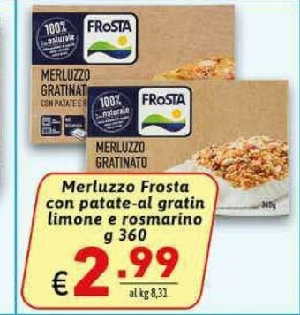 Ipercarni Filetti di merluzzo offerta