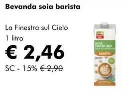 NaturaSì Bevanda soia barista La Finestra sul Cielo offerta