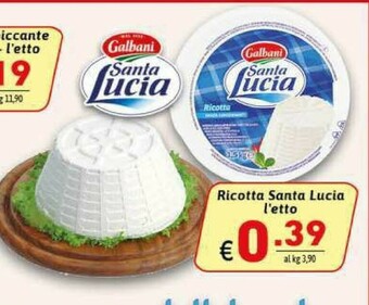 Ipercarni Ricotta offerta