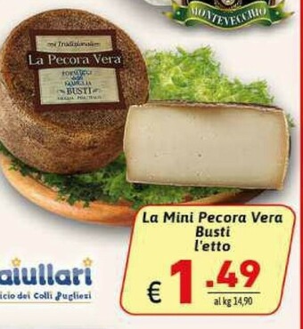 Ipercarni Pecorino offerta