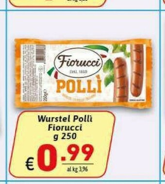 Wurstel di pollo