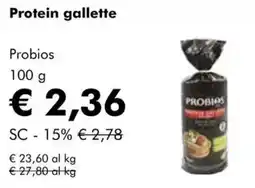 NaturaSì Protein gallette Probios offerta