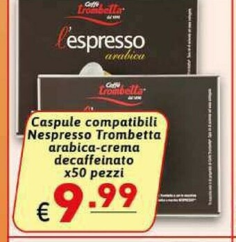 Ipercarni Cialde caffè offerta