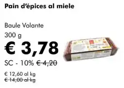 NaturaSì Pain d'épices al miele Baule Volante offerta