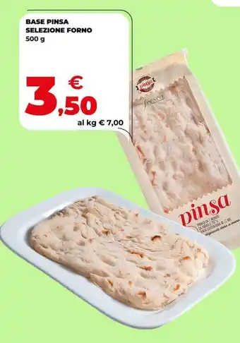 Base pinsa selezione forno