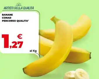 Banane CONAD PERCORSO QUALITA'