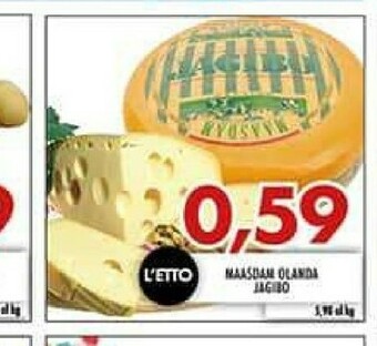 MA Supermercati Formaggio offerta