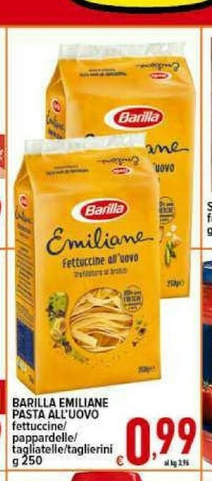 Iper Triscount Pasta all'uovo offerta