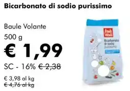 NaturaSì Bicarbonato di sodio purissimo Baule Volante offerta