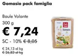 NaturaSì Gomasio pack famiglia Baule Volante offerta