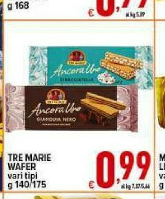 Iper Triscount Wafer offerta