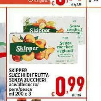 Iper Triscount Skipper offerta
