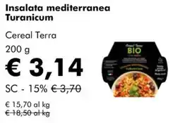 NaturaSì Insalata mediterranea Turanicum Cereal Terra offerta