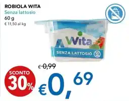 Migross Supermercati e Market Robiola WITA offerta