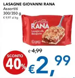 Migross Supermercati e Market Lasagne giovanni RANA offerta