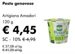 NaturaSì Pesto genovese Artigiana Amadori offerta