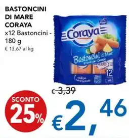 Migross Supermercati e Market Bastoncini di mare CORAYA offerta