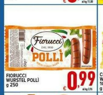 Iper Triscount Wurstel di pollo offerta