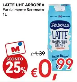 Migross Supermercati e Market Latte uht ARBOREA offerta