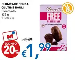 Migross Supermercati e Market Plumcake senza glutine BAULI offerta