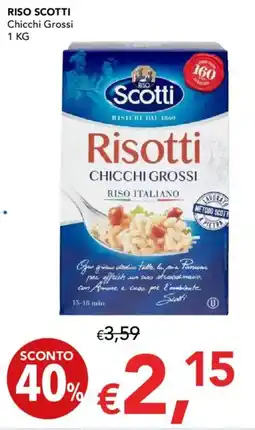 Migross Supermercati e Market Riso scotti chicchi grossi offerta