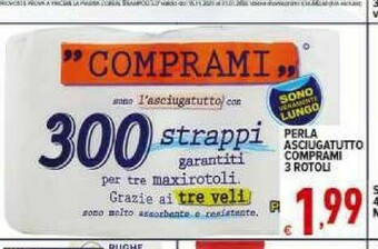 Iper Triscount Rotoli di carta offerta