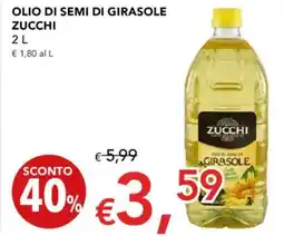 Migross Supermercati e Market Olio di semi di girasole ZUCCHI offerta