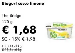 NaturaSì Biogurt cocco limone The Bridge offerta