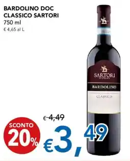 Migross Supermercati e Market Bardolino doc classico SARTORI offerta