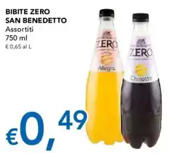 Migross Supermercati e Market Bibite zero SAN BENEDETTO offerta