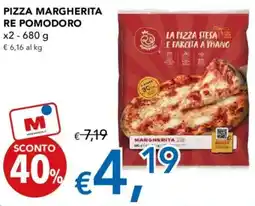 Migross Supermercati e Market Pizza margherita RE POMODORO x2 offerta