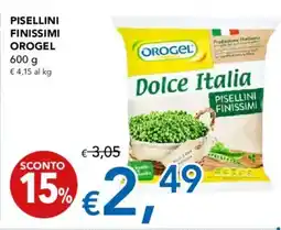 Migross Supermercati e Market Pisellini finissimi OROGEL offerta