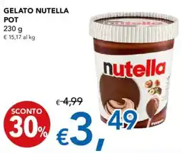 Migross Supermercati e Market Gelato nutella pot offerta