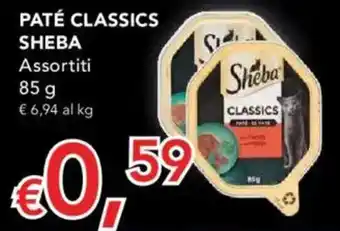 Migross Supermercati e Market Paté classics SHEBA offerta