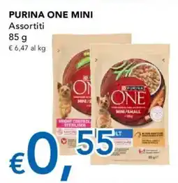 Migross Supermercati e Market Purina one mini offerta