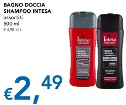Migross Supermercati e Market Bagno doccia shampoo INTESA offerta