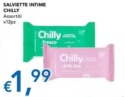 Migross Supermercati e Market Salviette intime CHILLY offerta