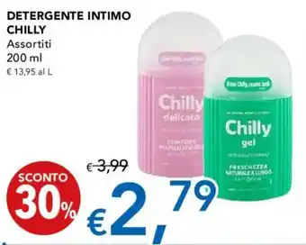 Migross Supermercati e Market Detergente intimo CHILLY offerta