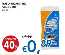 Migross Supermercati e Market Rasoi bilama BIC offerta