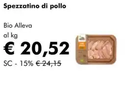 NaturaSì Spezzatino di pollo Bio Alleva offerta
