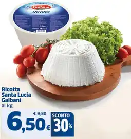 Sigma Ricotta Santa Lucia Galbani offerta